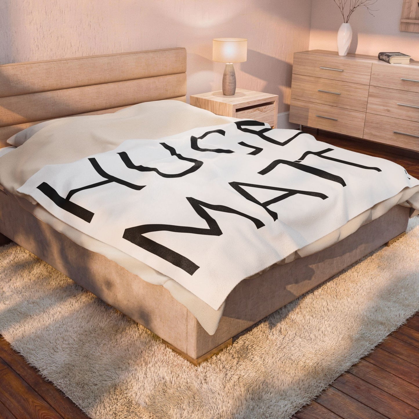 Velveteen Plush Blanket: HUGE MATT