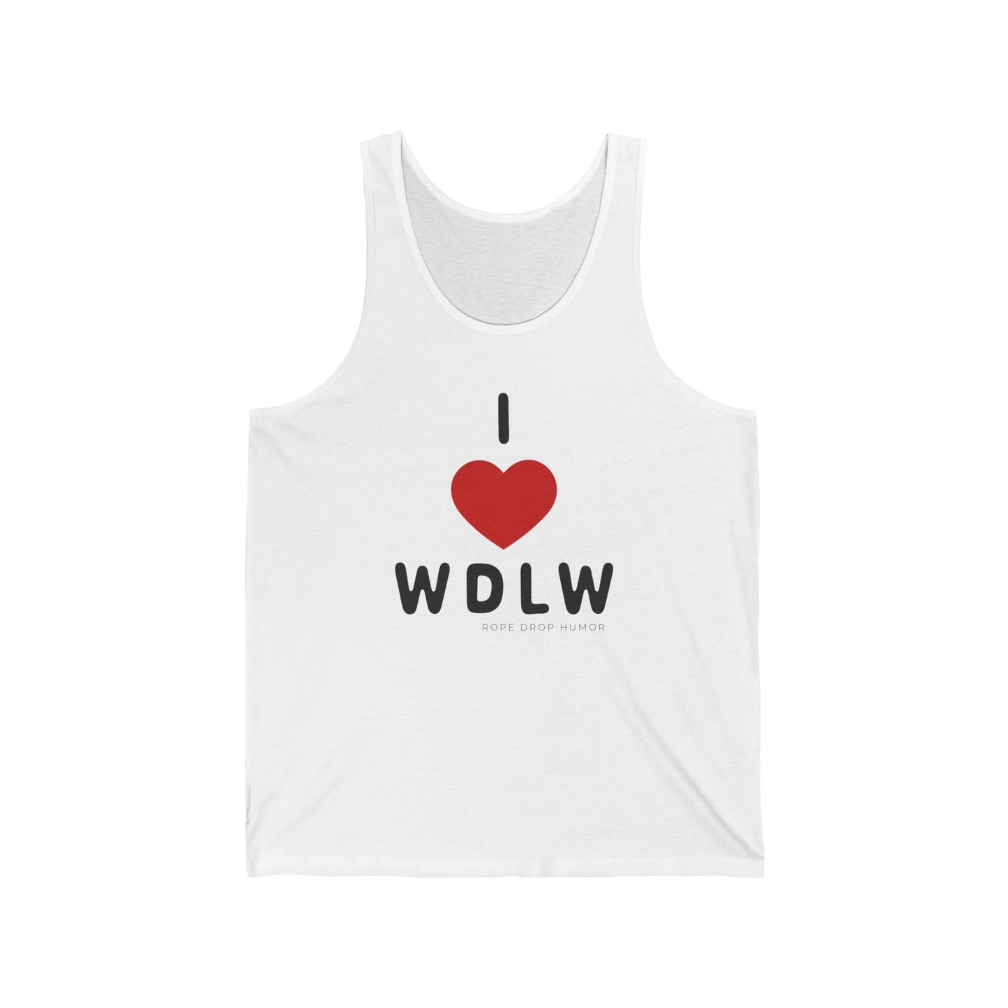 I <3 WDLW Unisex Tank