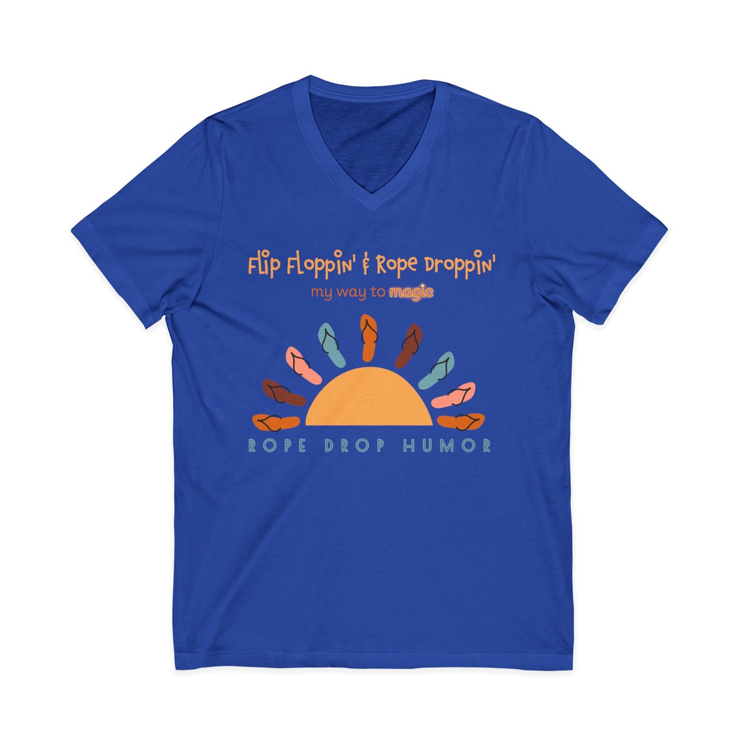 Flip Floppin’ Rope Droppin’ V-Neck