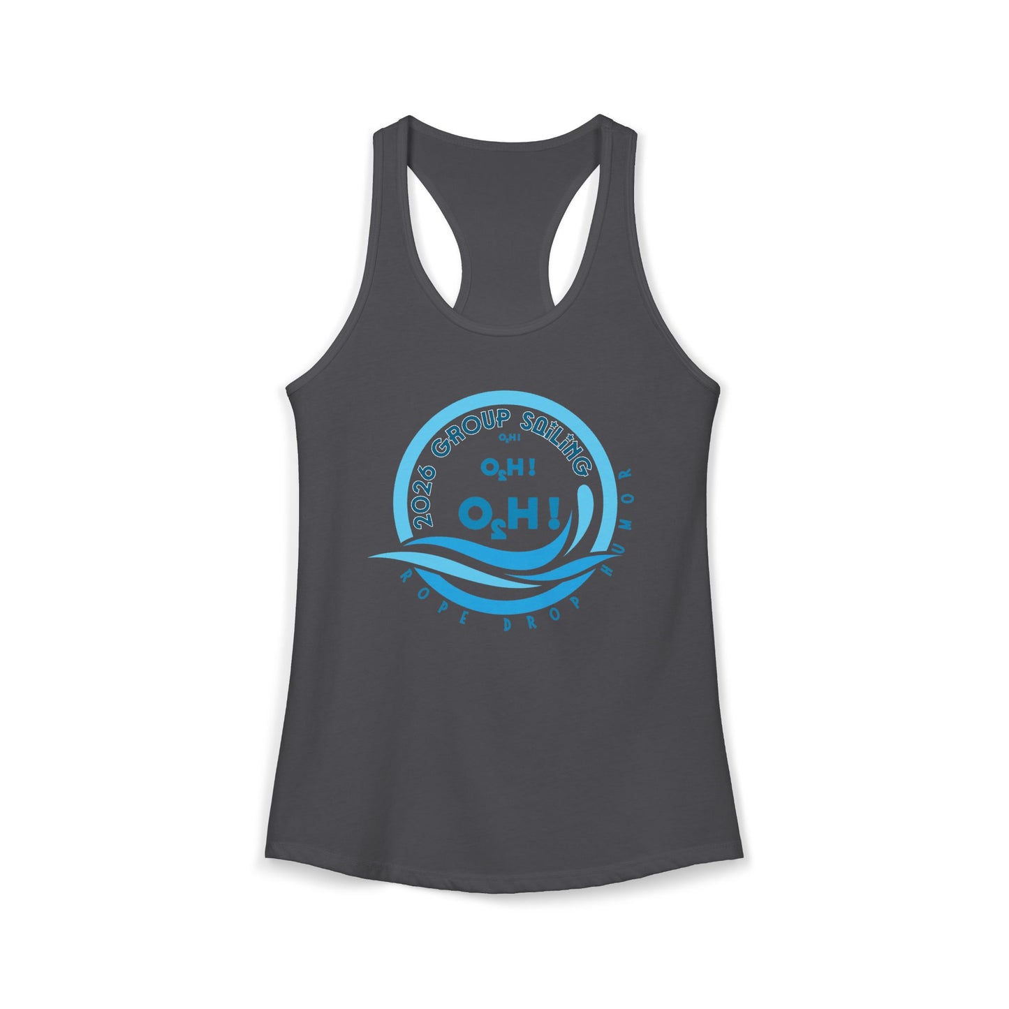 Topside of Water Racerback Tank