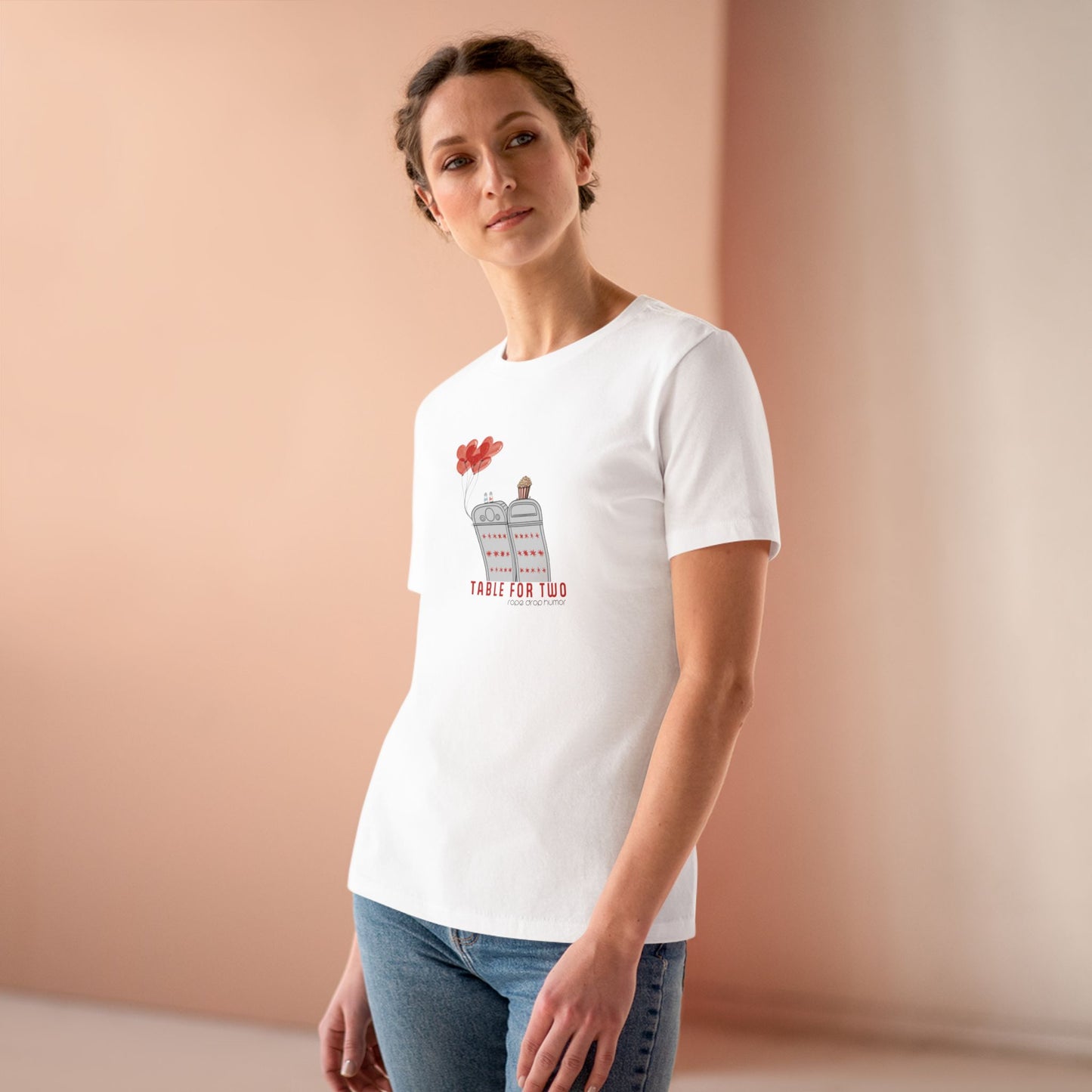 Table For Two Women's Fit T-shirt