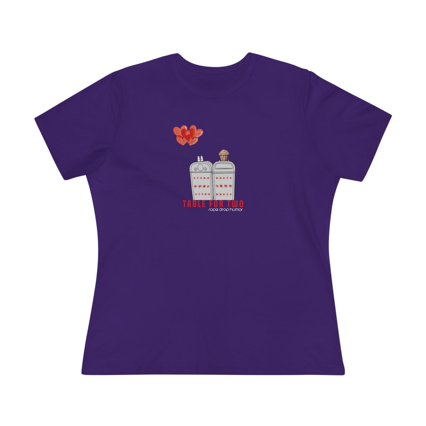 Table For Two Women's Fit T-shirt