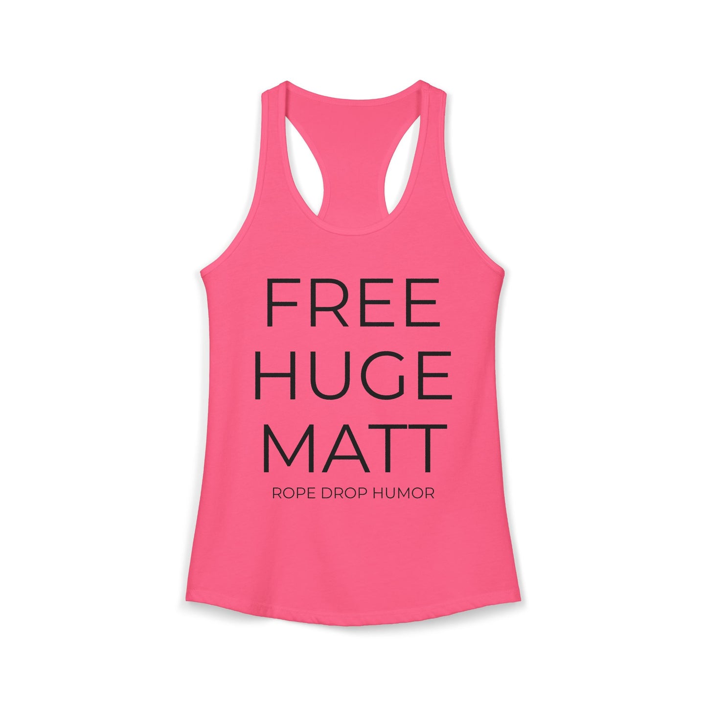 FREE HUGE MATT Racerback Tank Top (runs small)