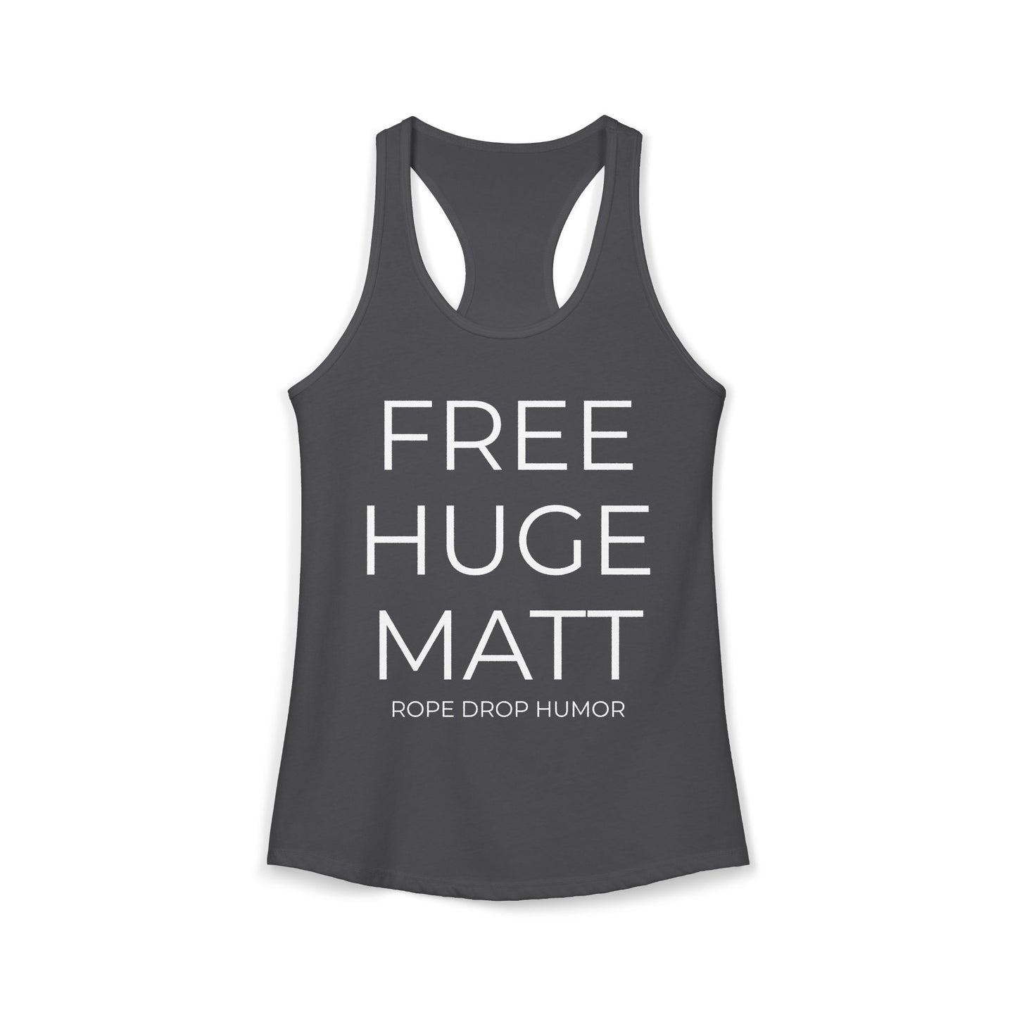 FREE HUGE MATT Racerback Tank Top (runs small)