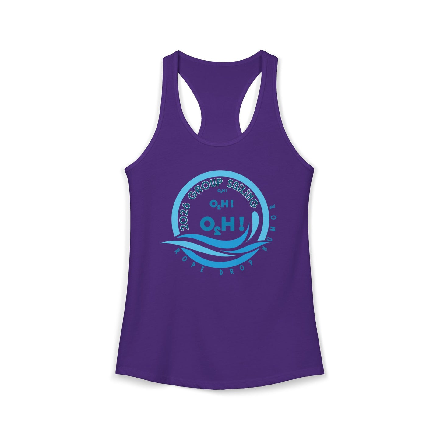 Topside of Water Racerback Tank