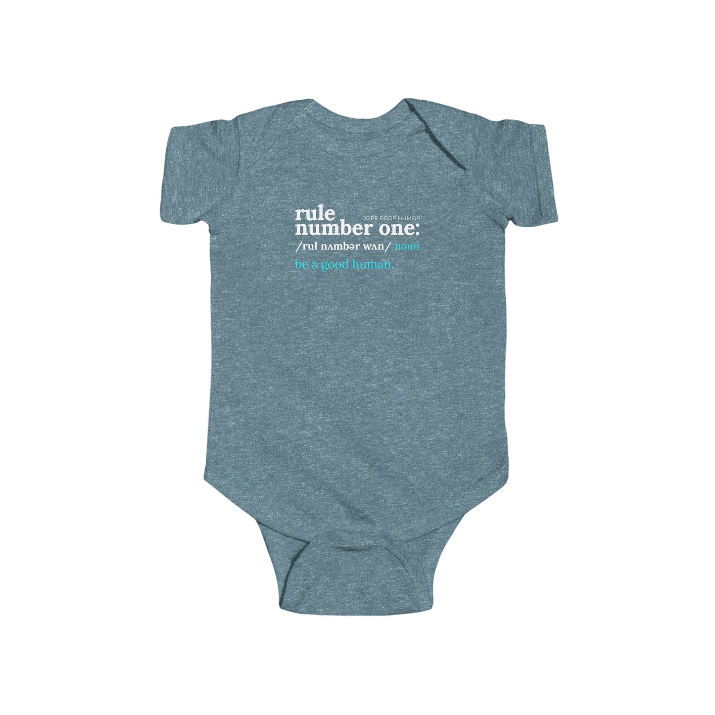 Rule Number One Onesie