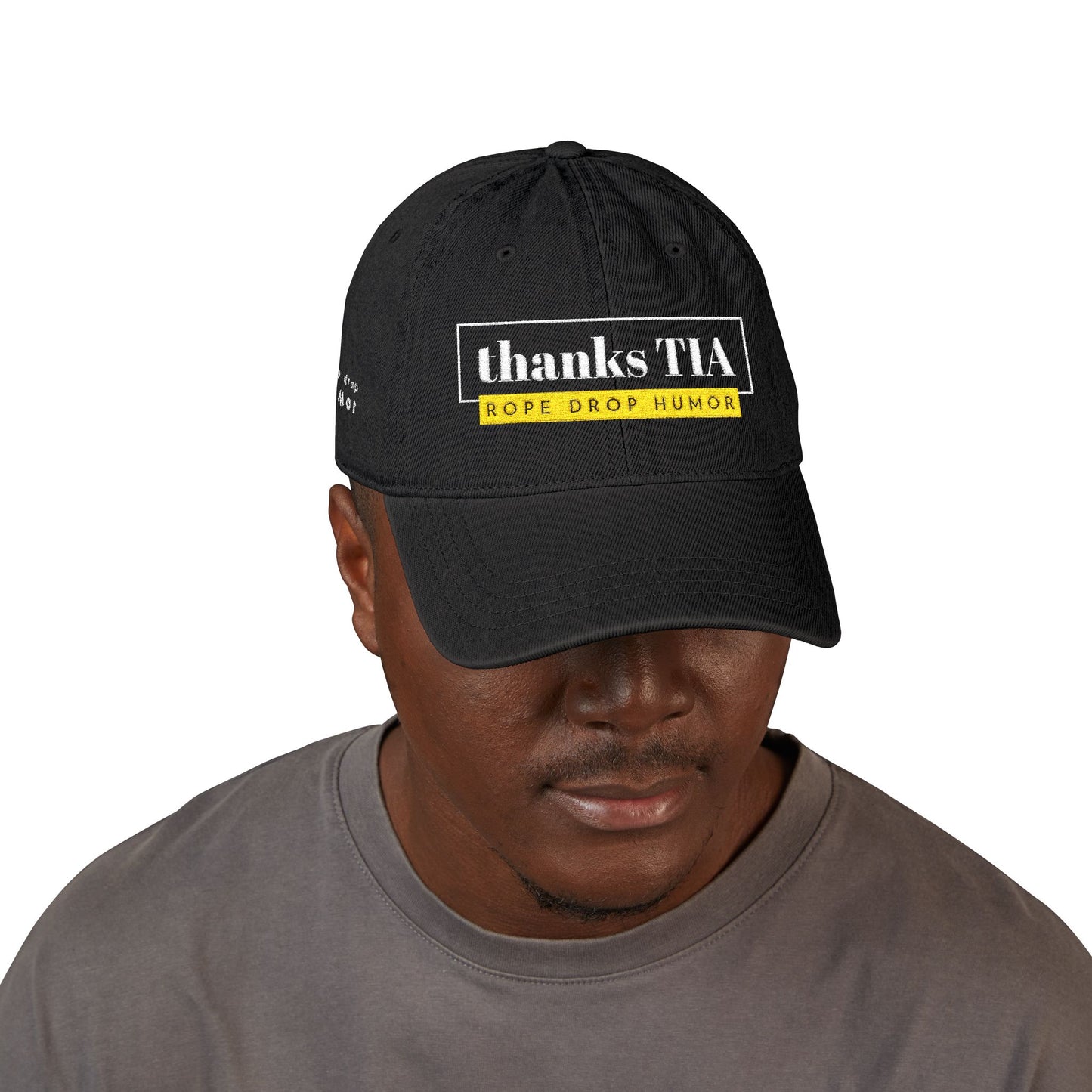 Thanks TIA Hat; Black