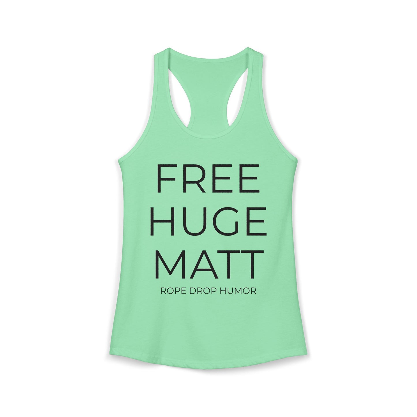 FREE HUGE MATT Racerback Tank Top (runs small)
