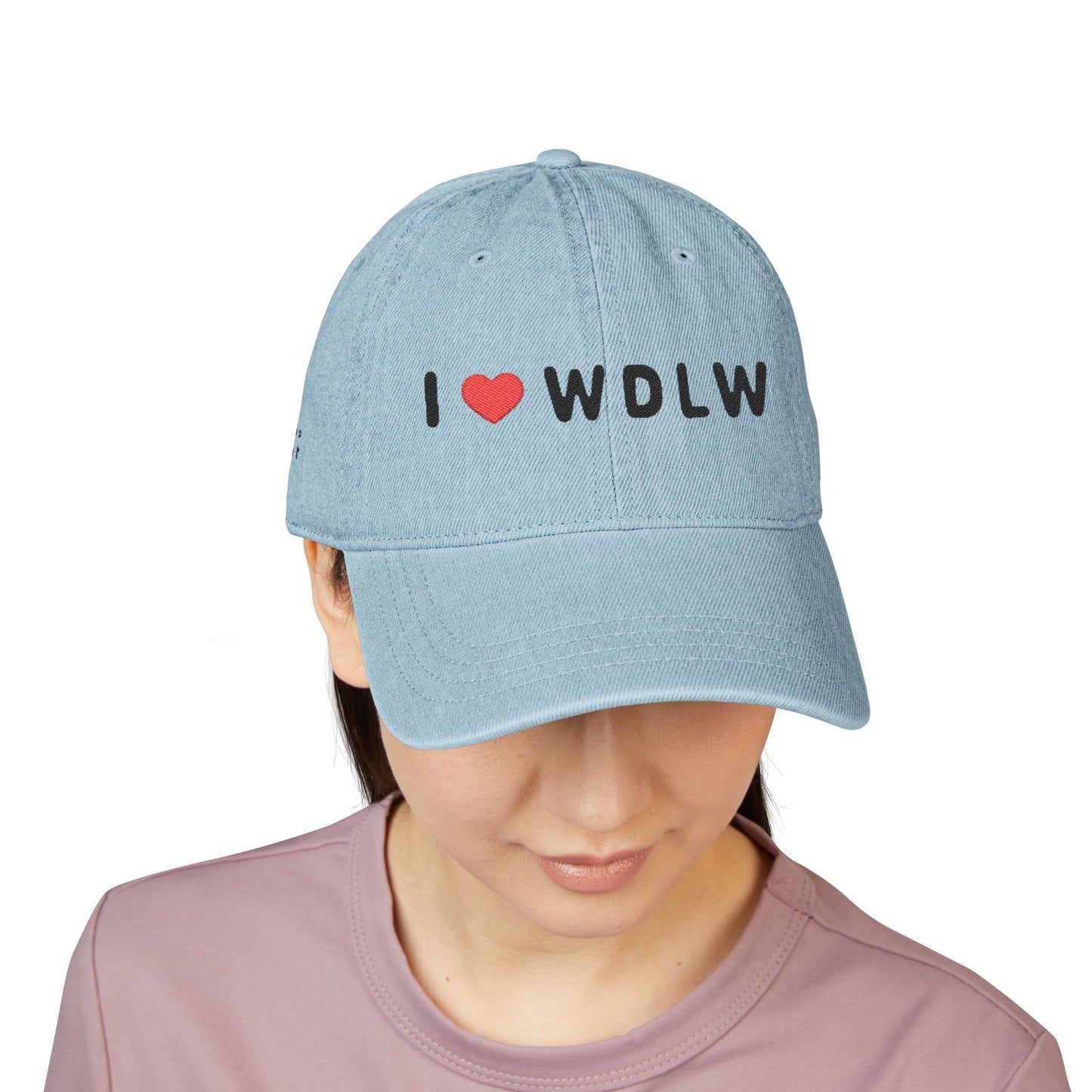 I <3 WDLW Hat; Light Blue