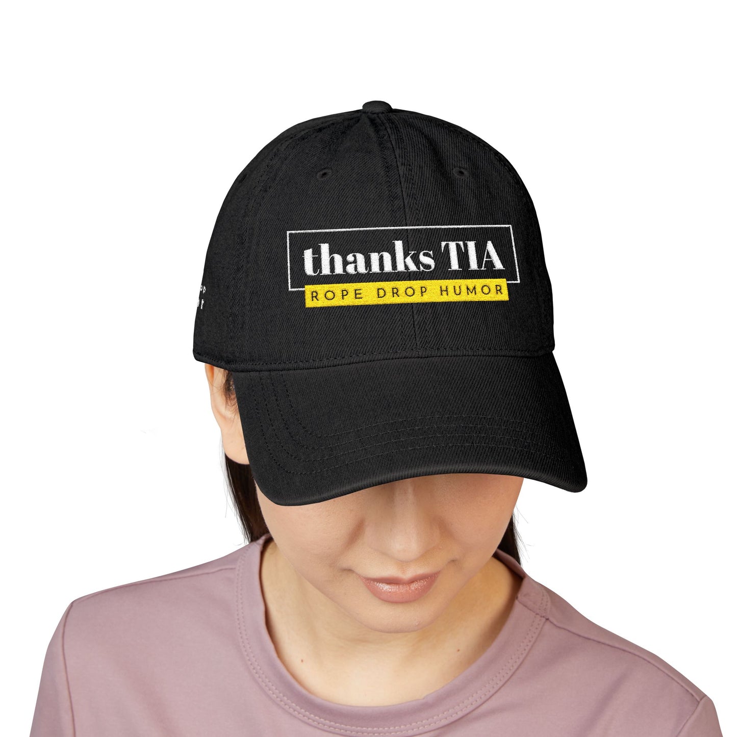 Thanks TIA Hat; Black