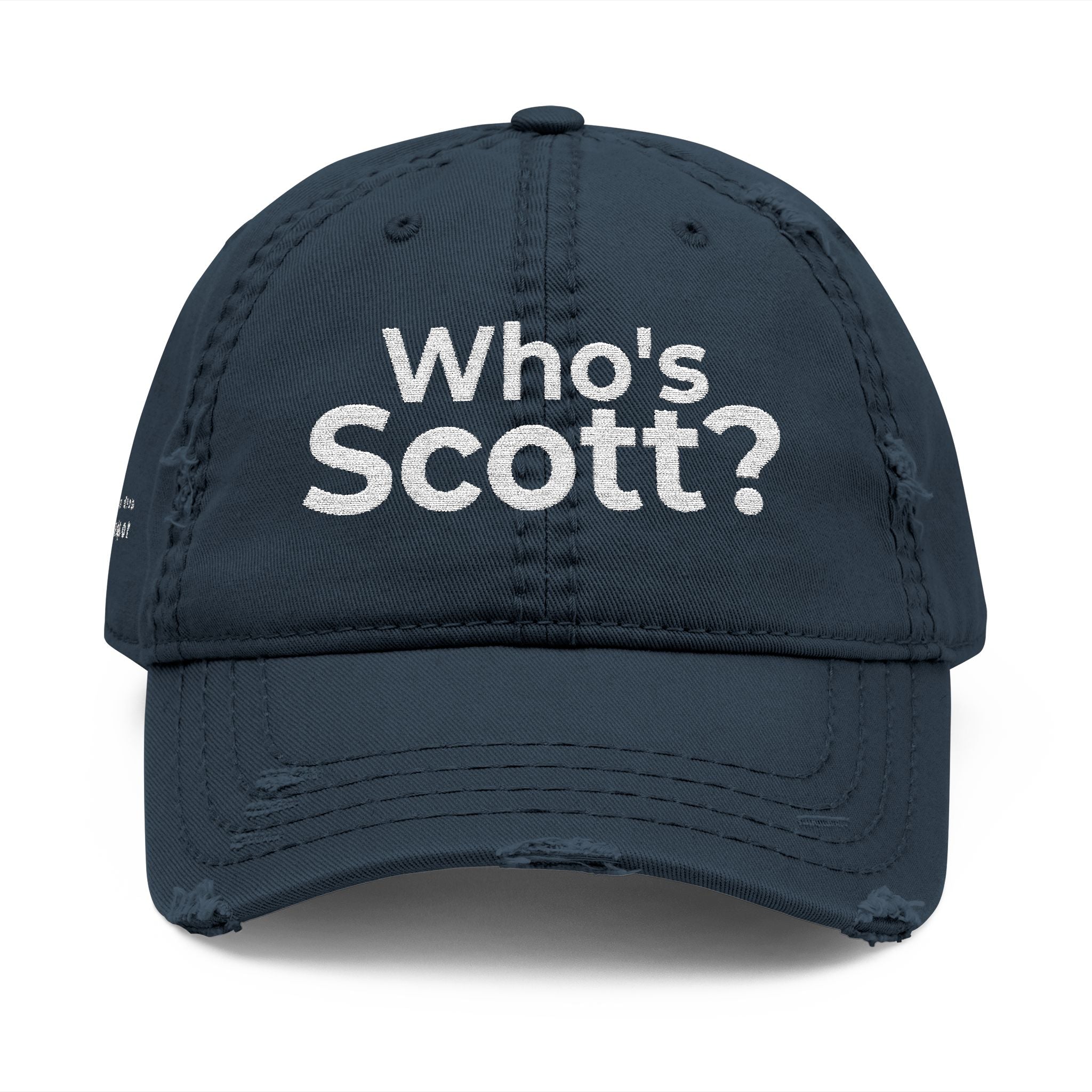 Who's Scott? Hat – Rope Drop Humor