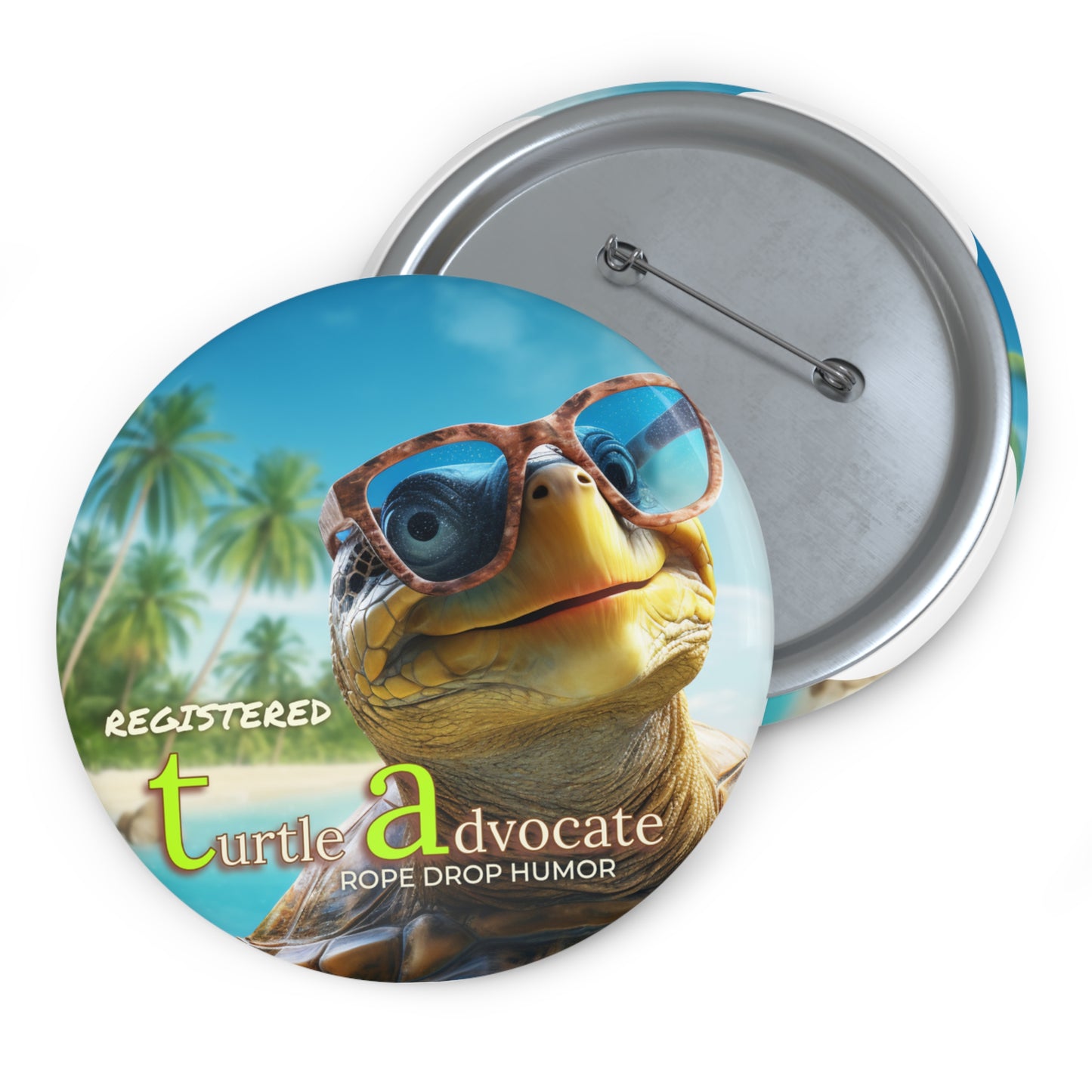 Turtle Advocate Button