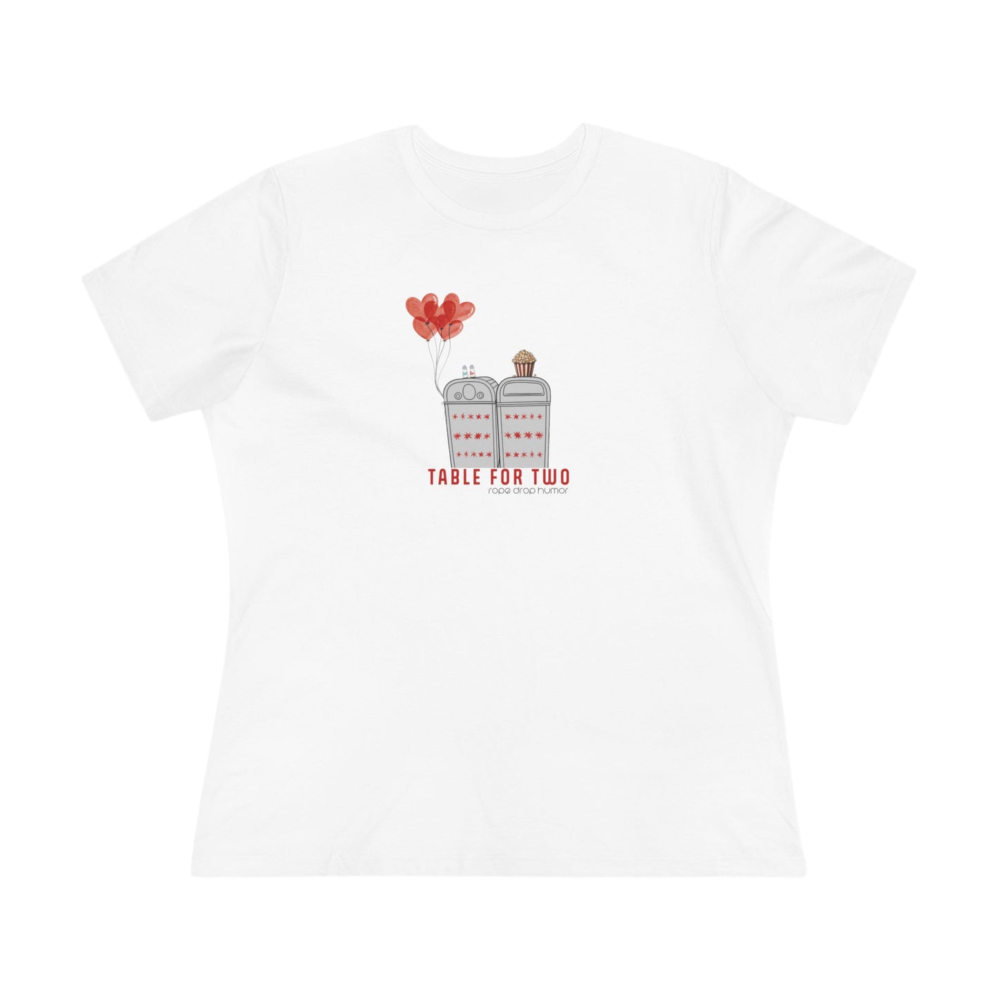 Table For Two Women's Fit T-shirt