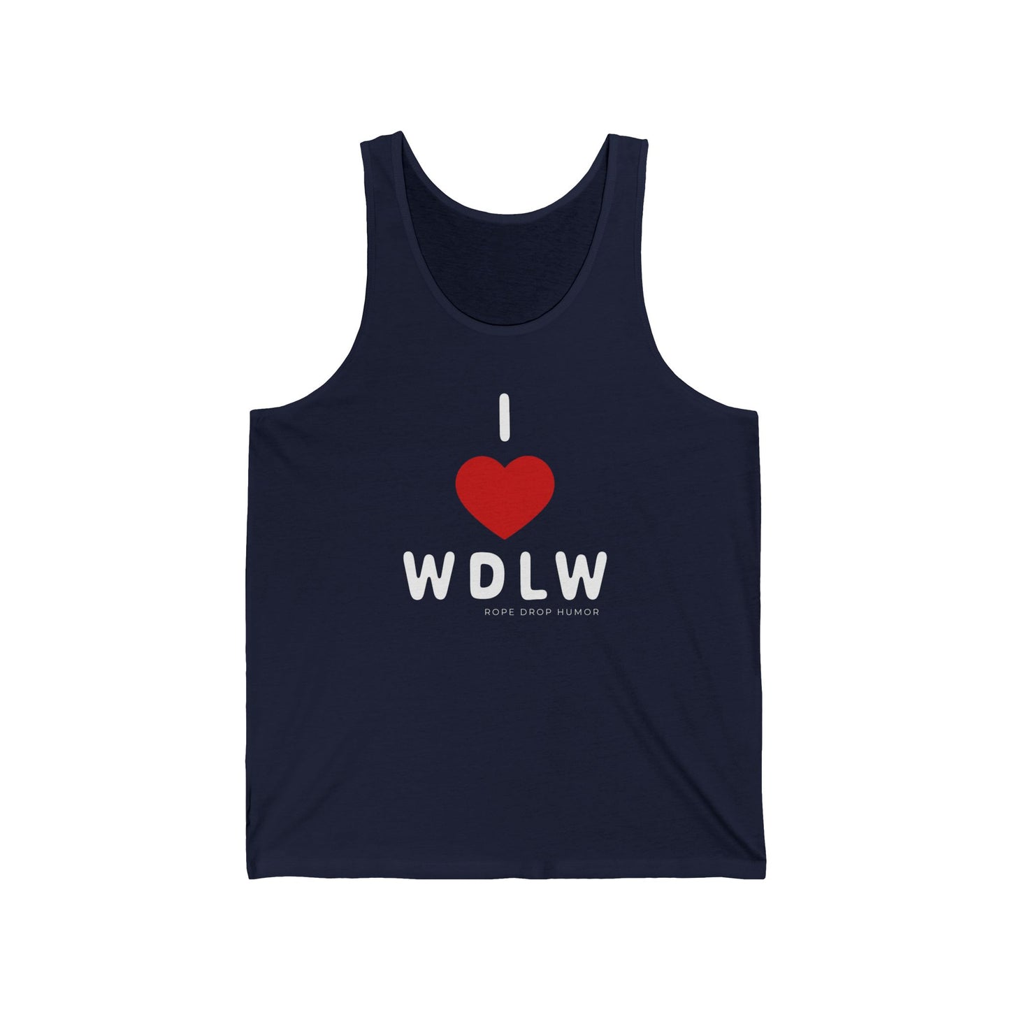 I <3 WDLW Unisex Tank