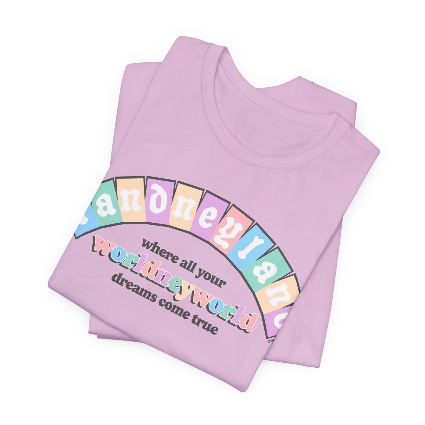 Bella+Canvas Disneyland worldneyworld