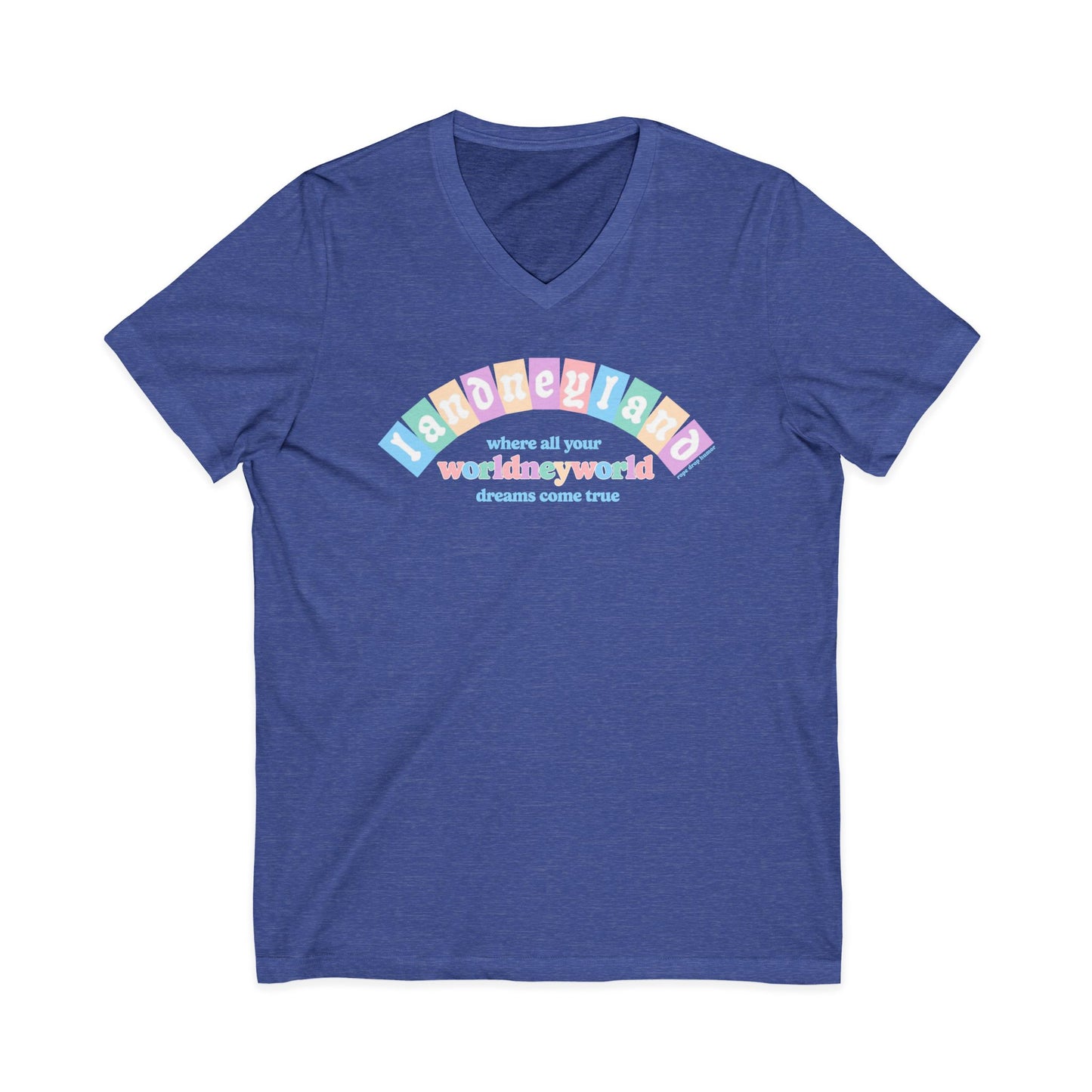 Landneyland Worldneyworld V-Neck
