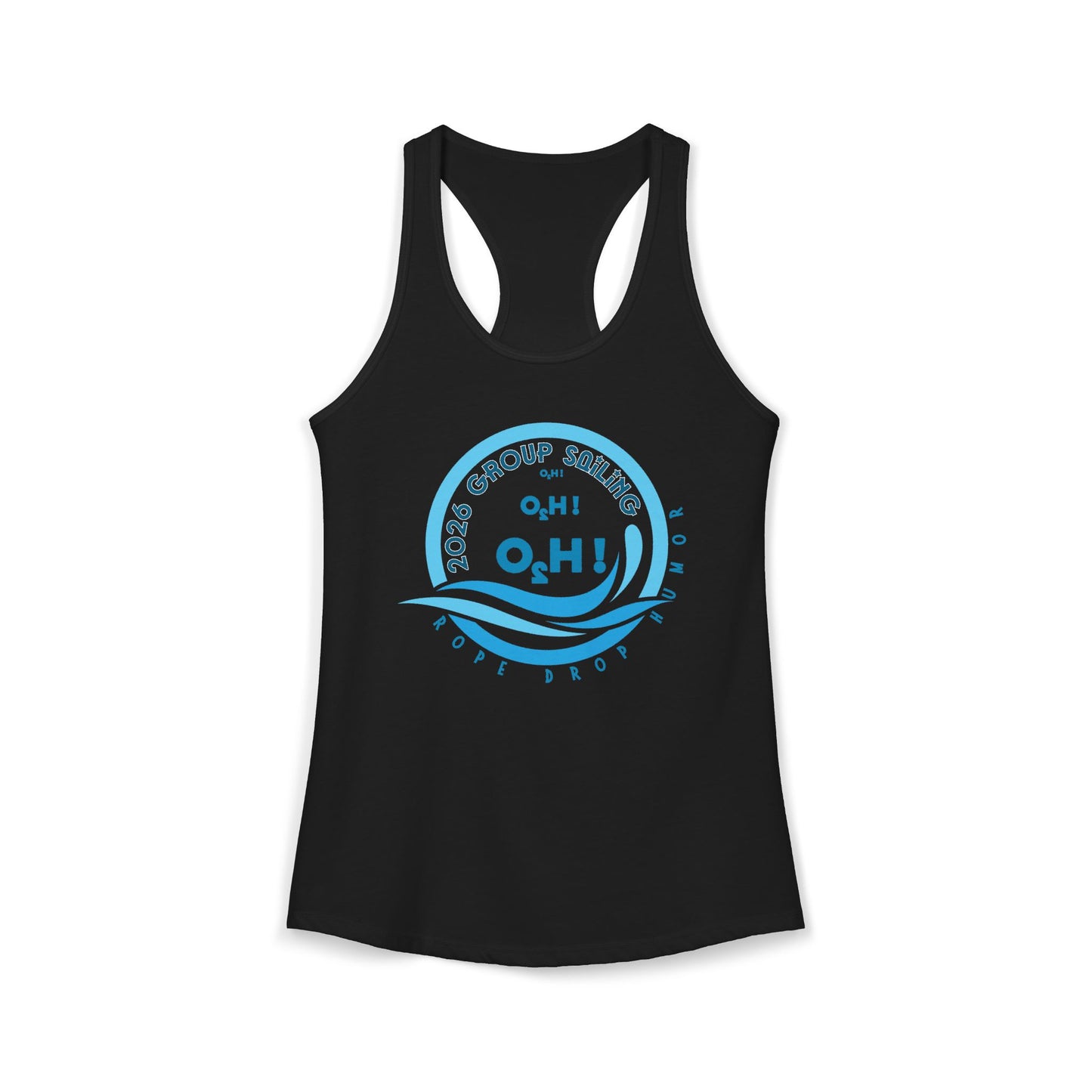 Topside of Water Racerback Tank