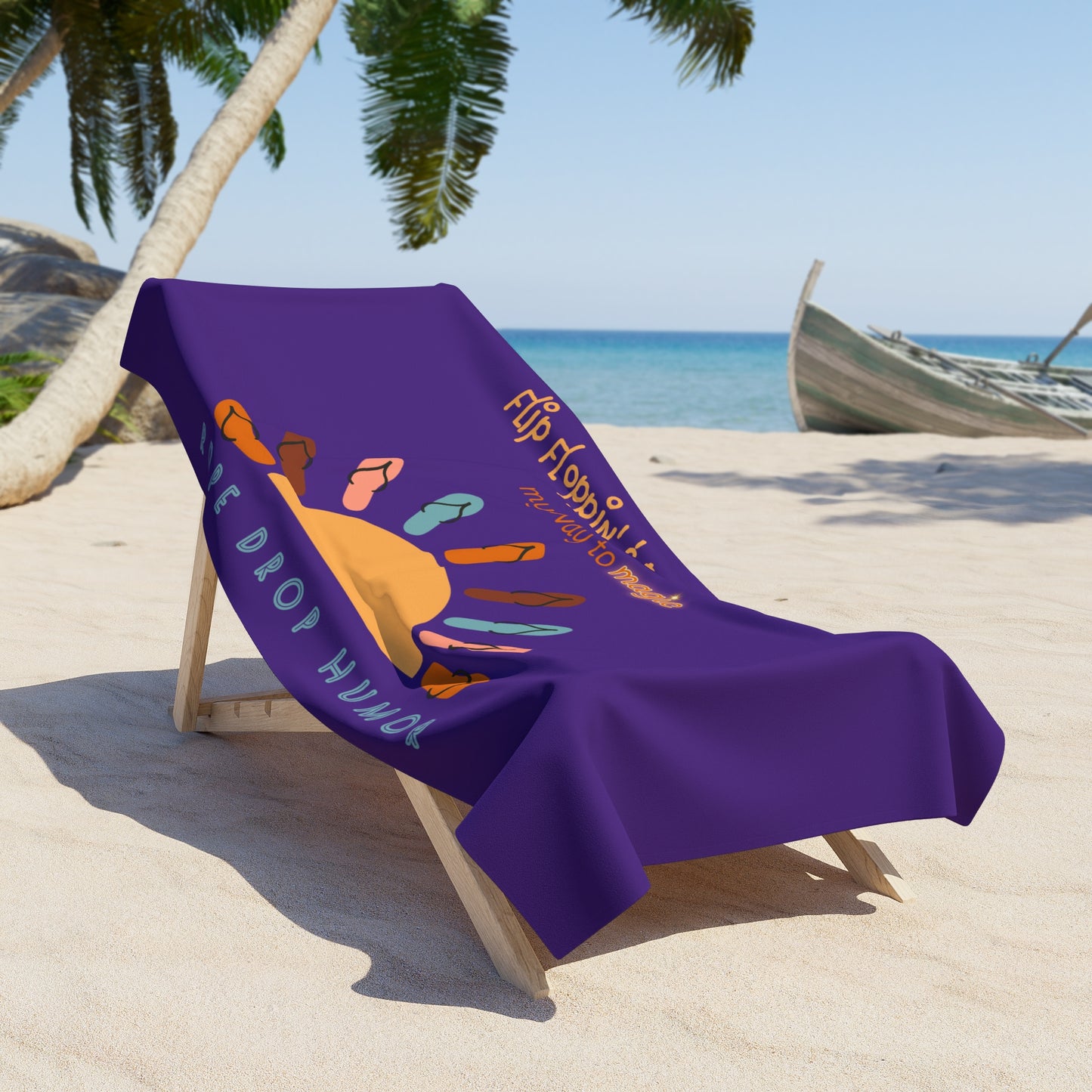 Huge (Beach) Matt; Flip Floppin’, Purple