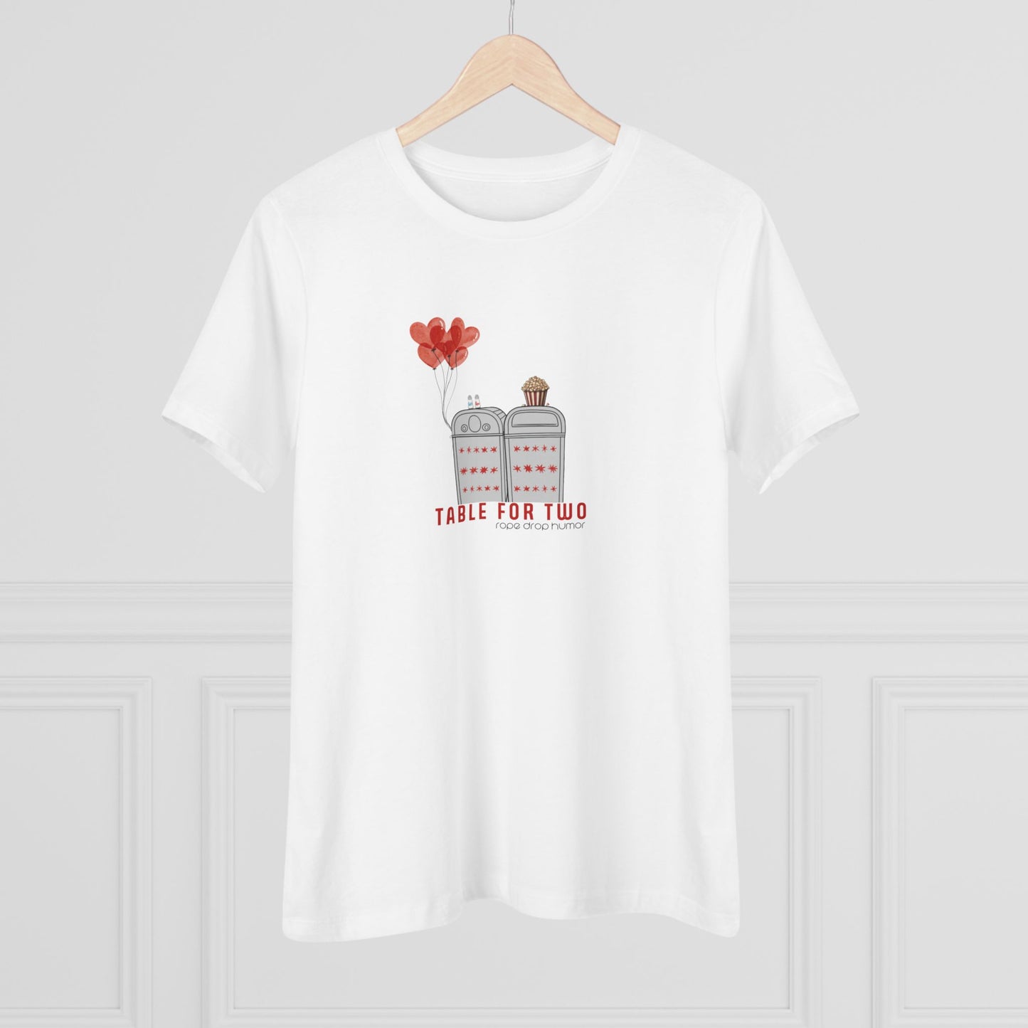 Table For Two Women's Fit T-shirt