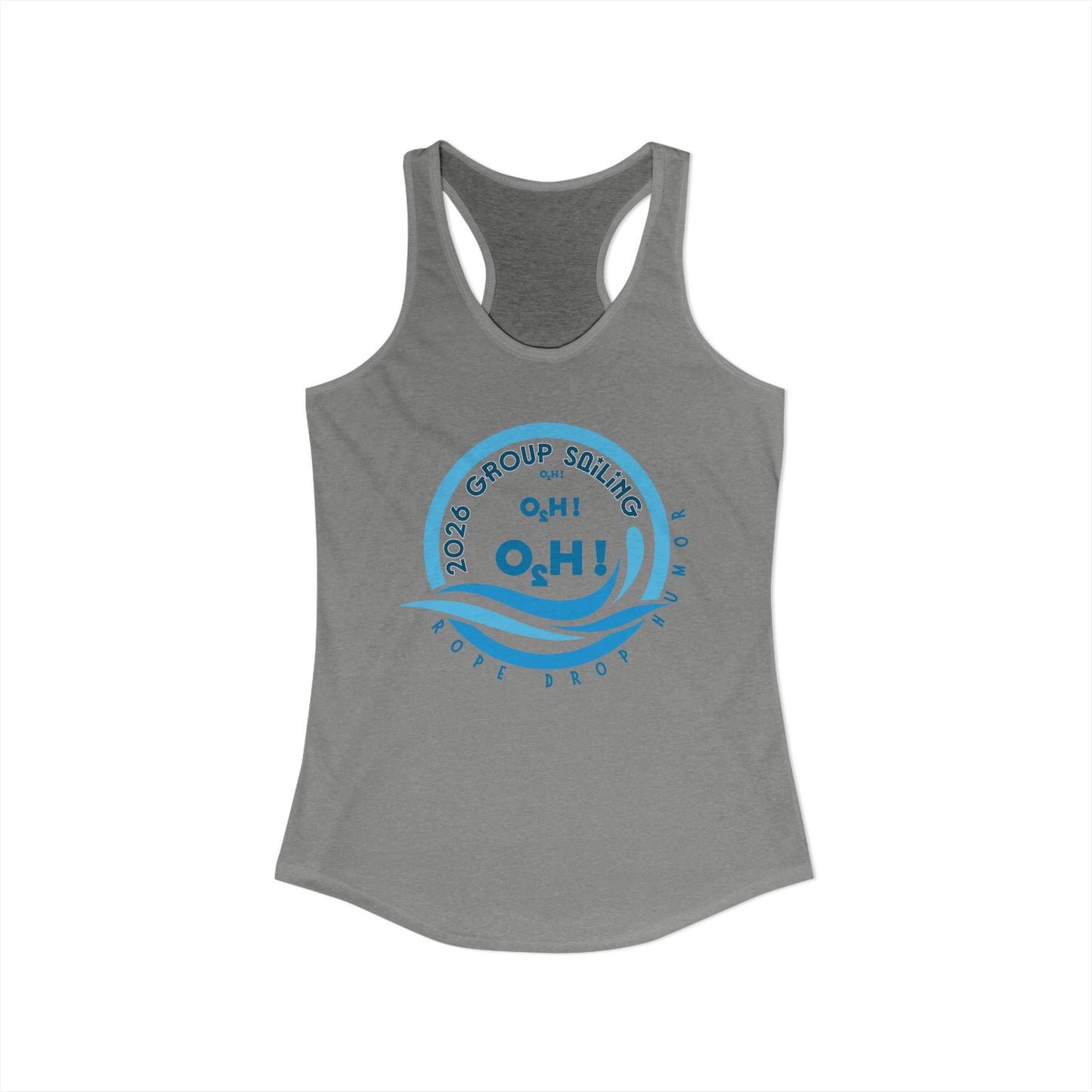 Topside of Water Racerback Tank