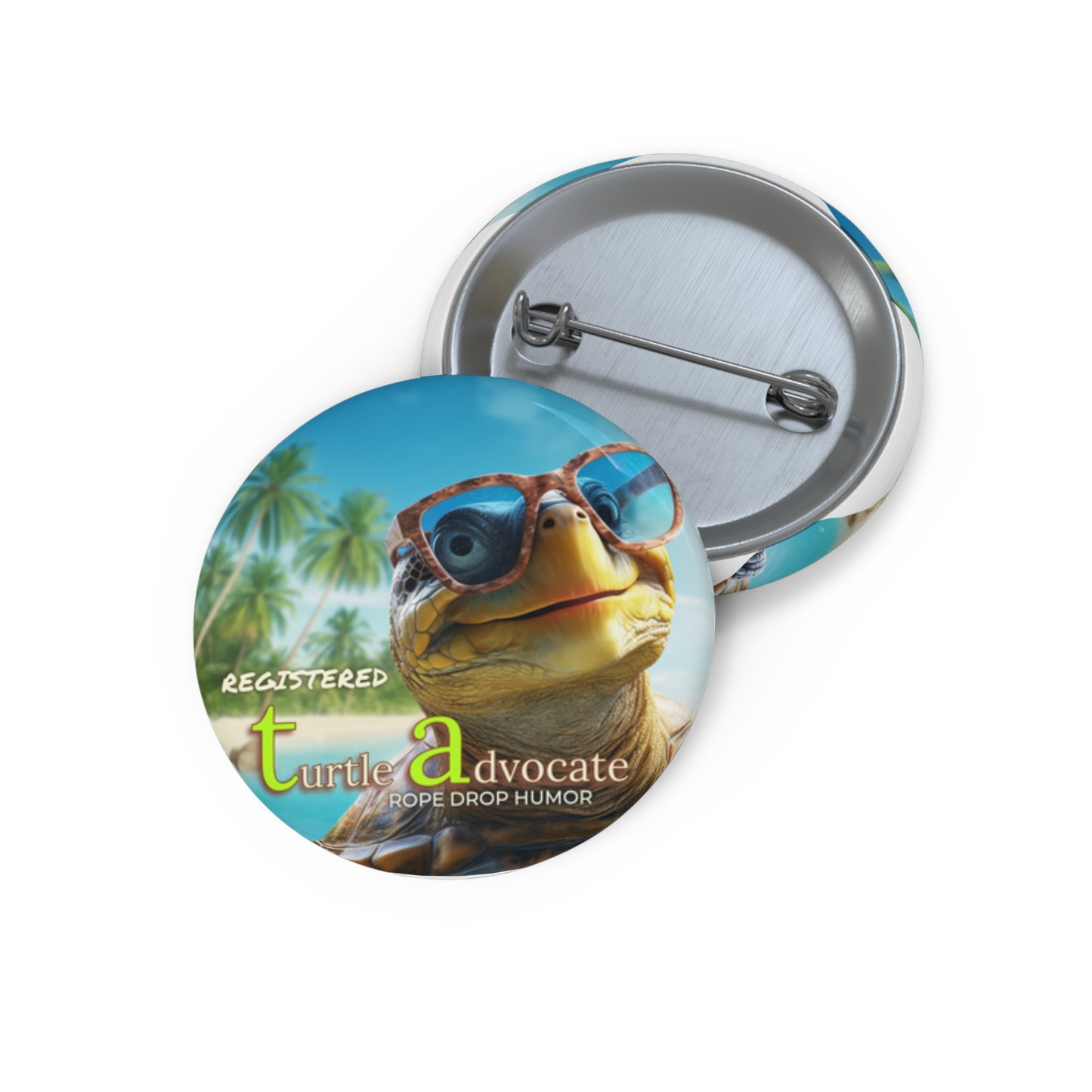 Turtle Advocate Button