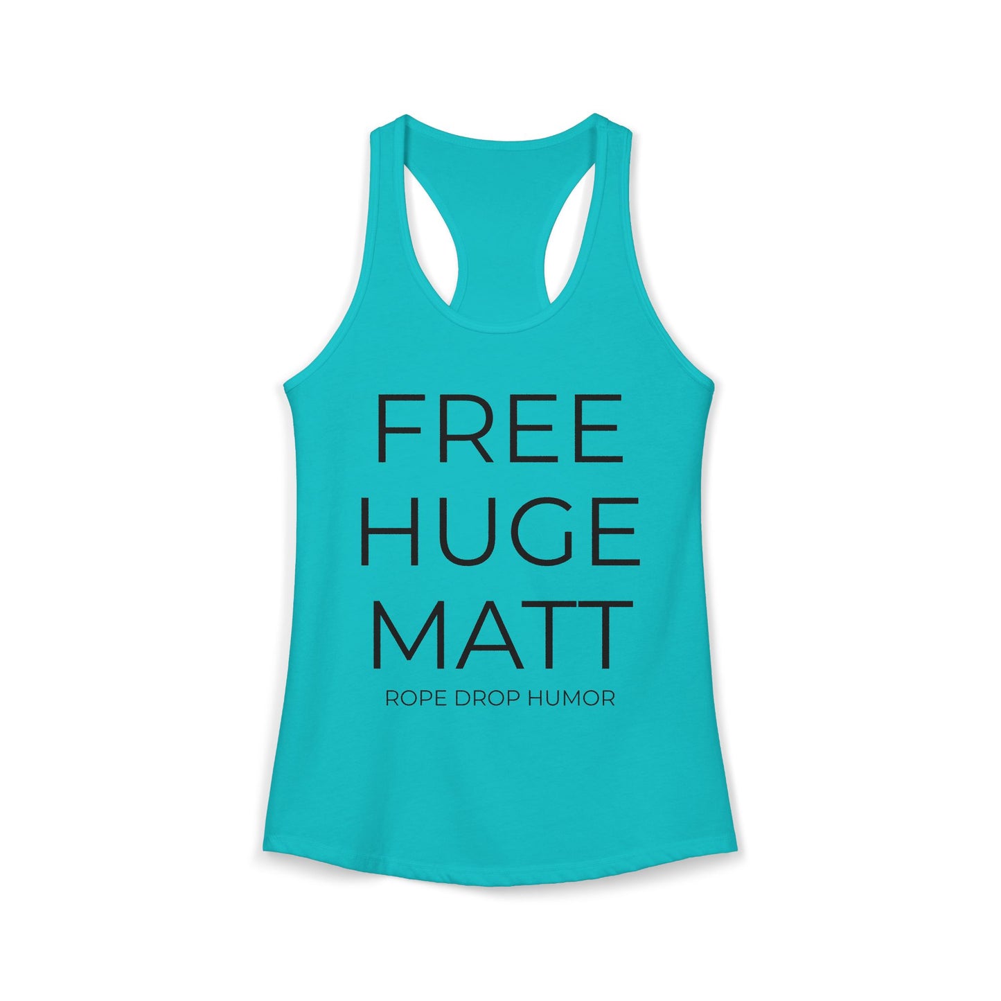 FREE HUGE MATT Racerback Tank Top (runs small)