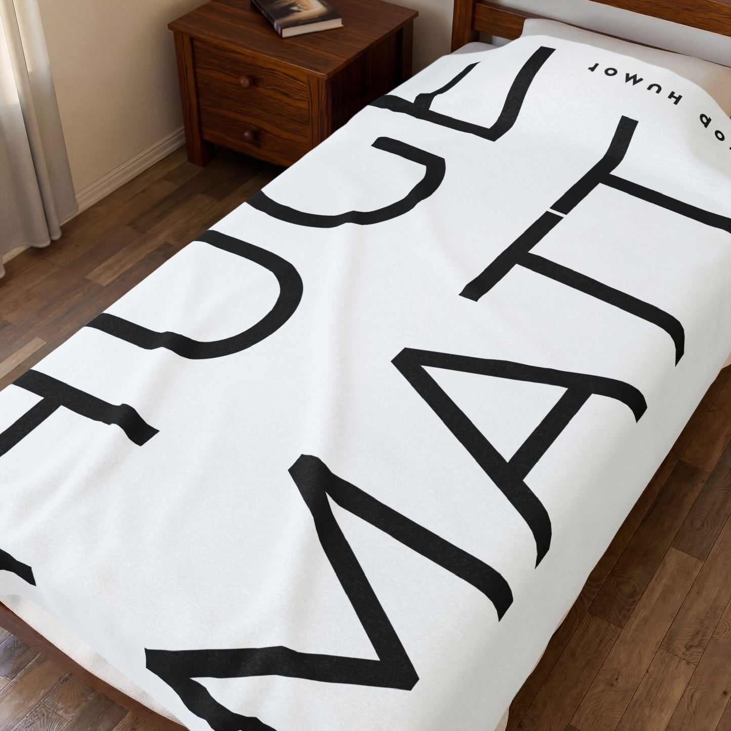 Velveteen Plush Blanket: HUGE MATT