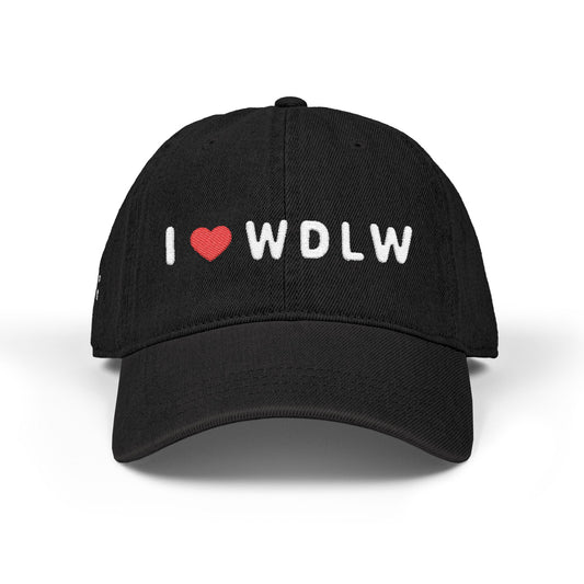 I <3 WDLW Hat; Black