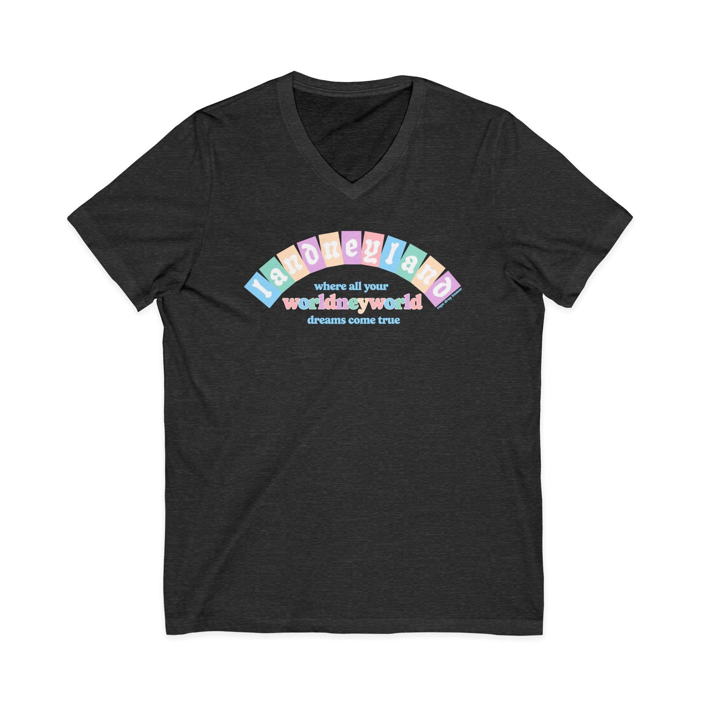 Landneyland Worldneyworld V-Neck