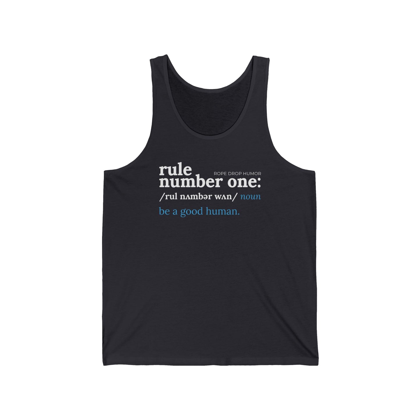Rule Number One Unisex Tank
