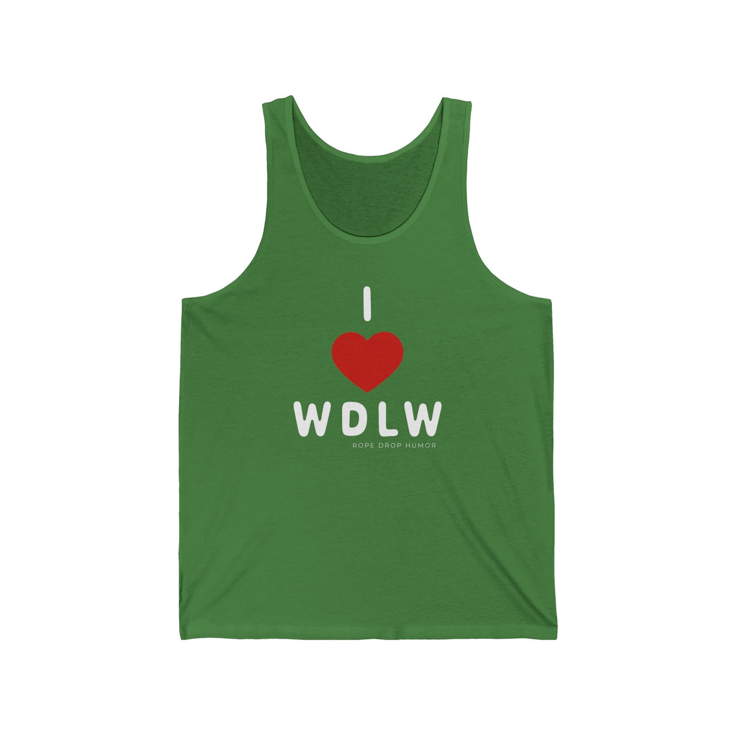 I <3 WDLW Unisex Tank