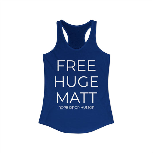 FREE HUGE MATT Racerback Tank Top (runs small)