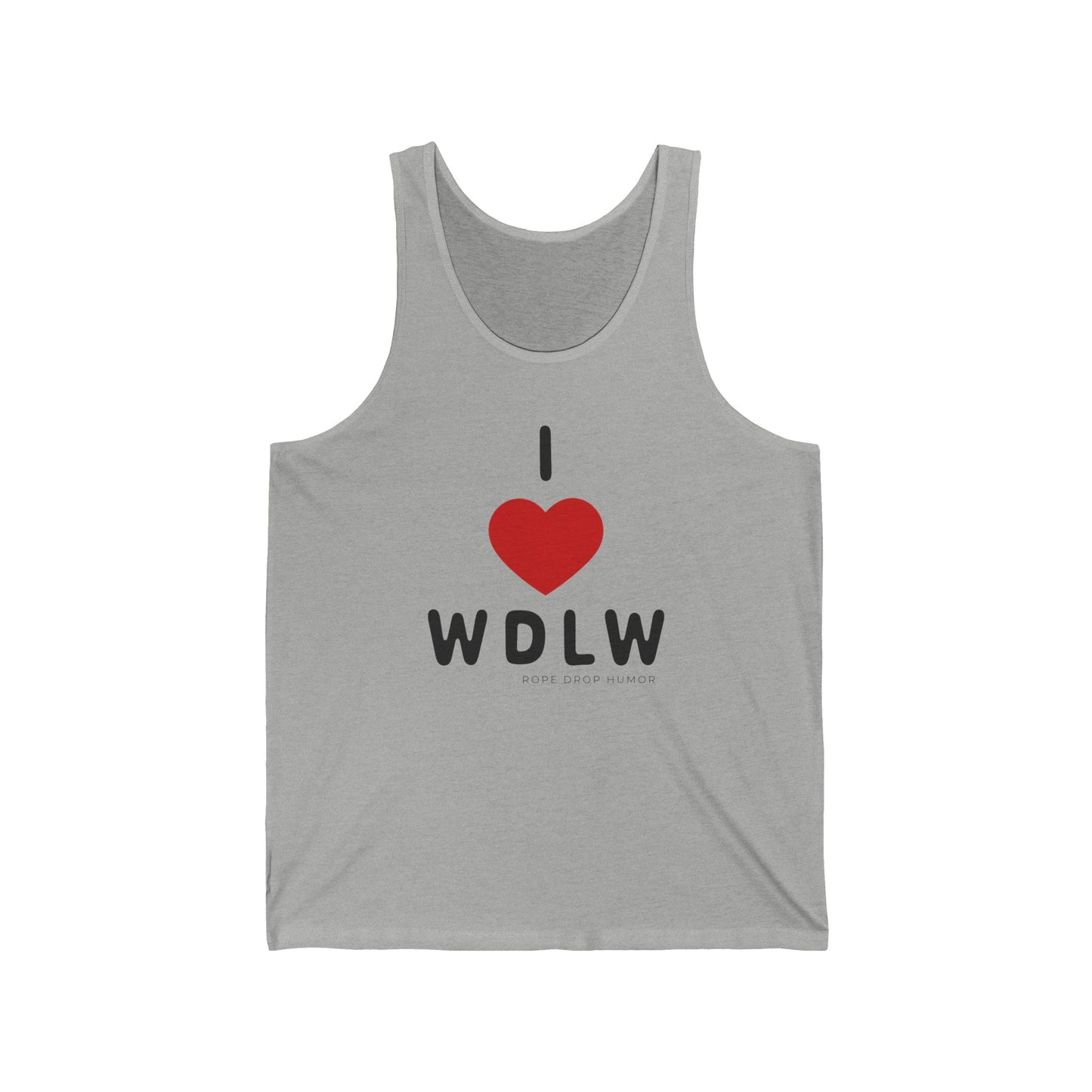 I <3 WDLW Unisex Tank