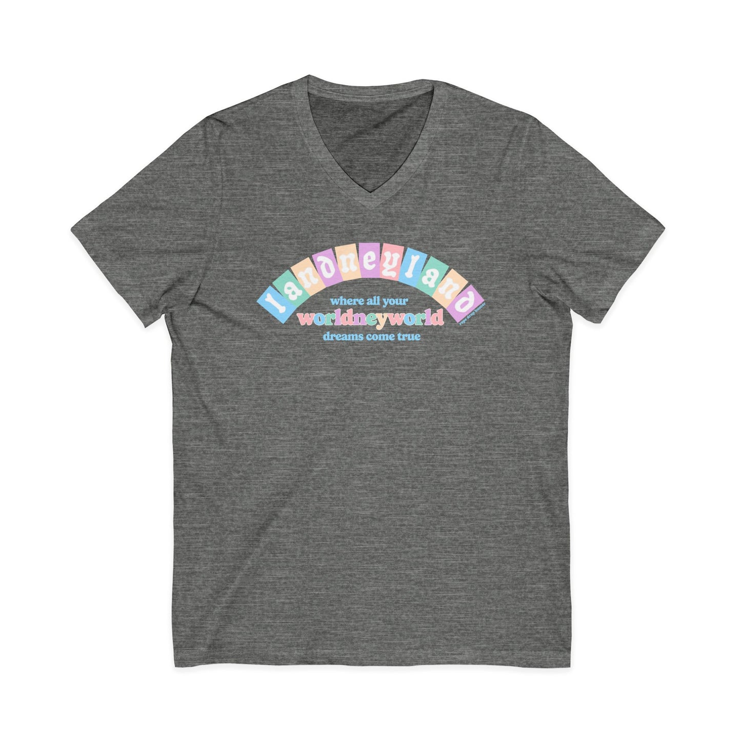 Landneyland Worldneyworld V-Neck