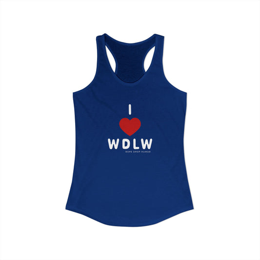 I <3 WDLW Racerback Tank