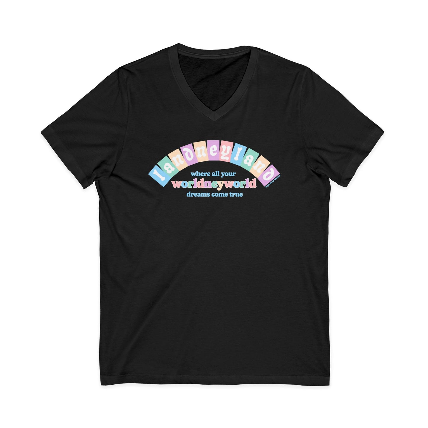 Landneyland Worldneyworld V-Neck