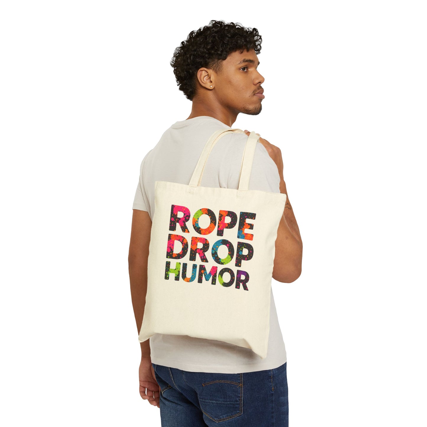 Rope Drop Humor tote