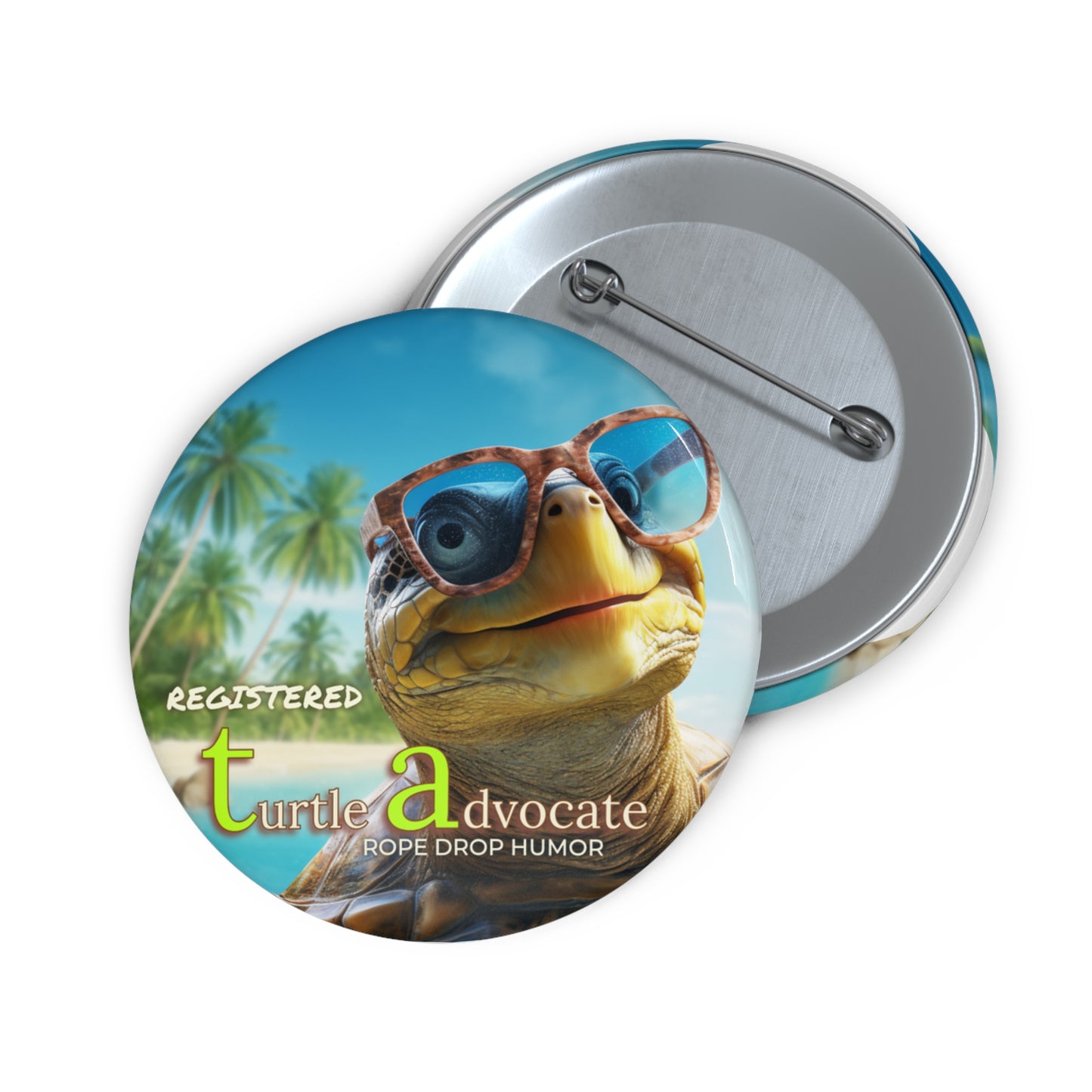 Turtle Advocate Button