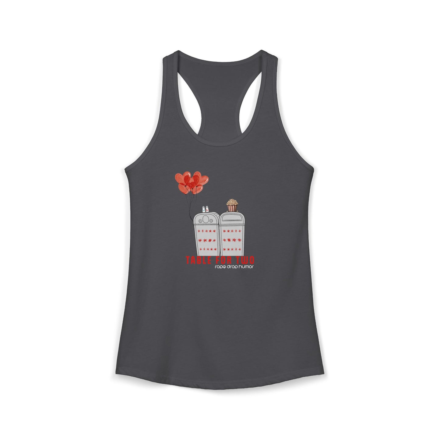 Table for Two Racerback Tank (runs small)