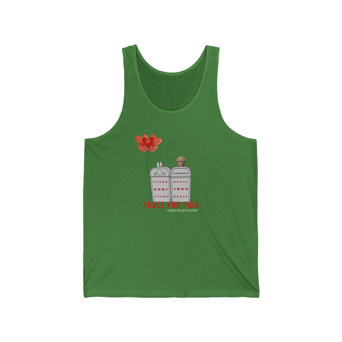 Table For Two Unisex Tank
