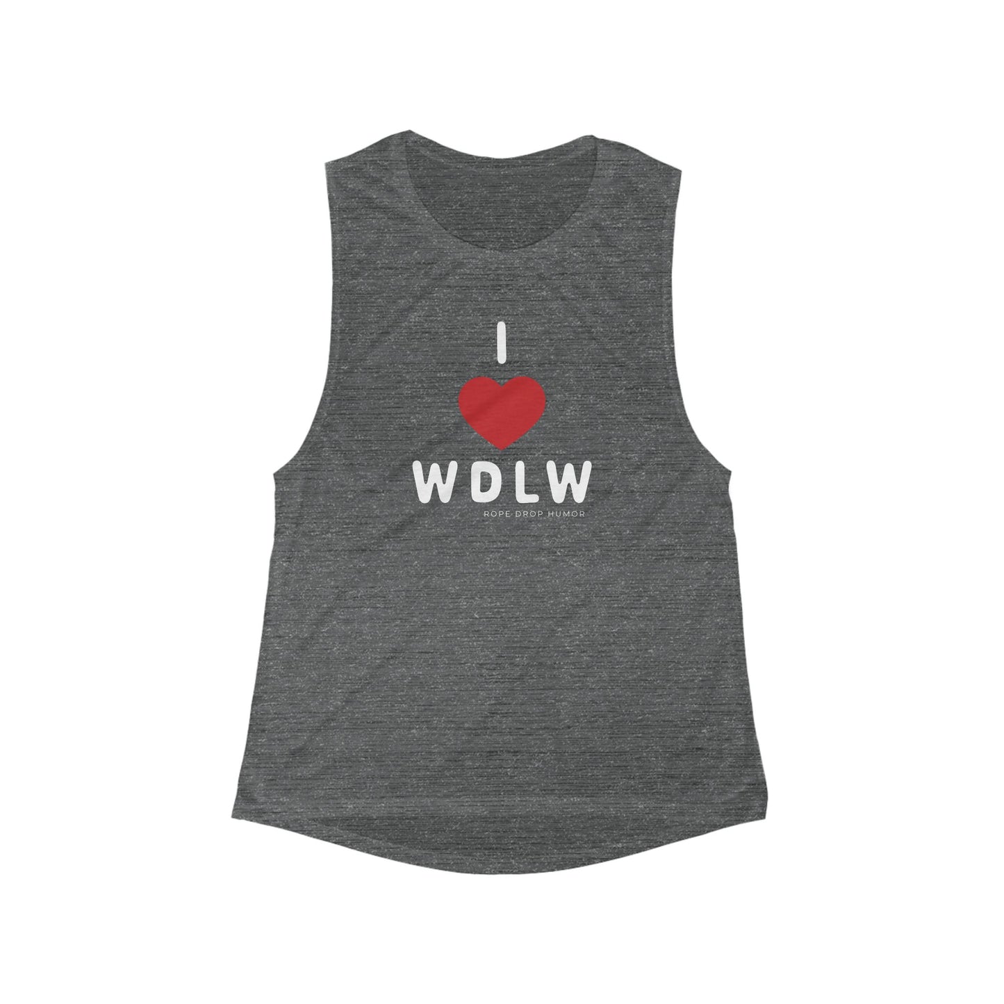 I <3 WDLW flowy tank (Runs small)