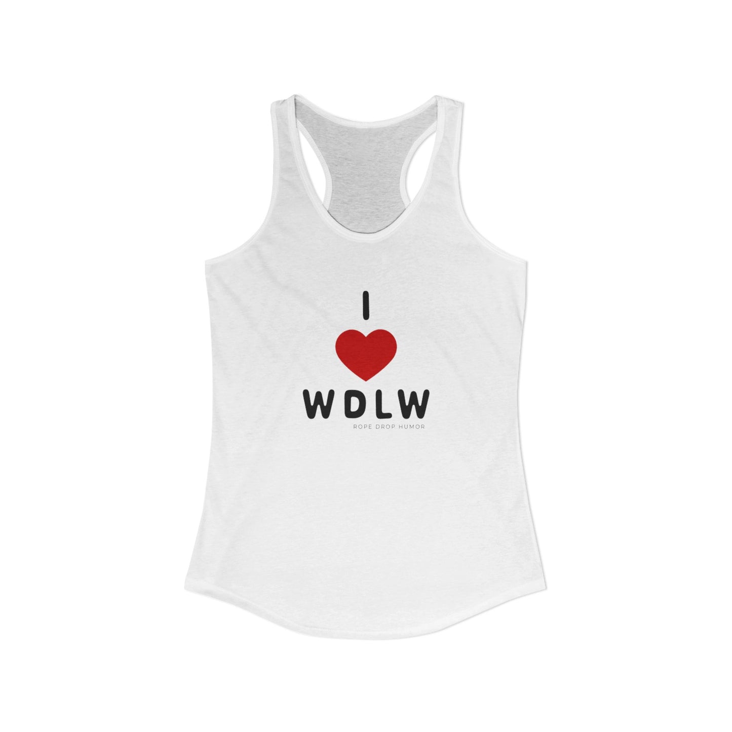 I <3 WDLW Racerback Tank