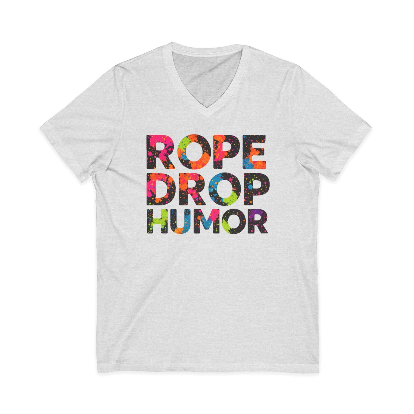Rope Drop Humor V-Neck