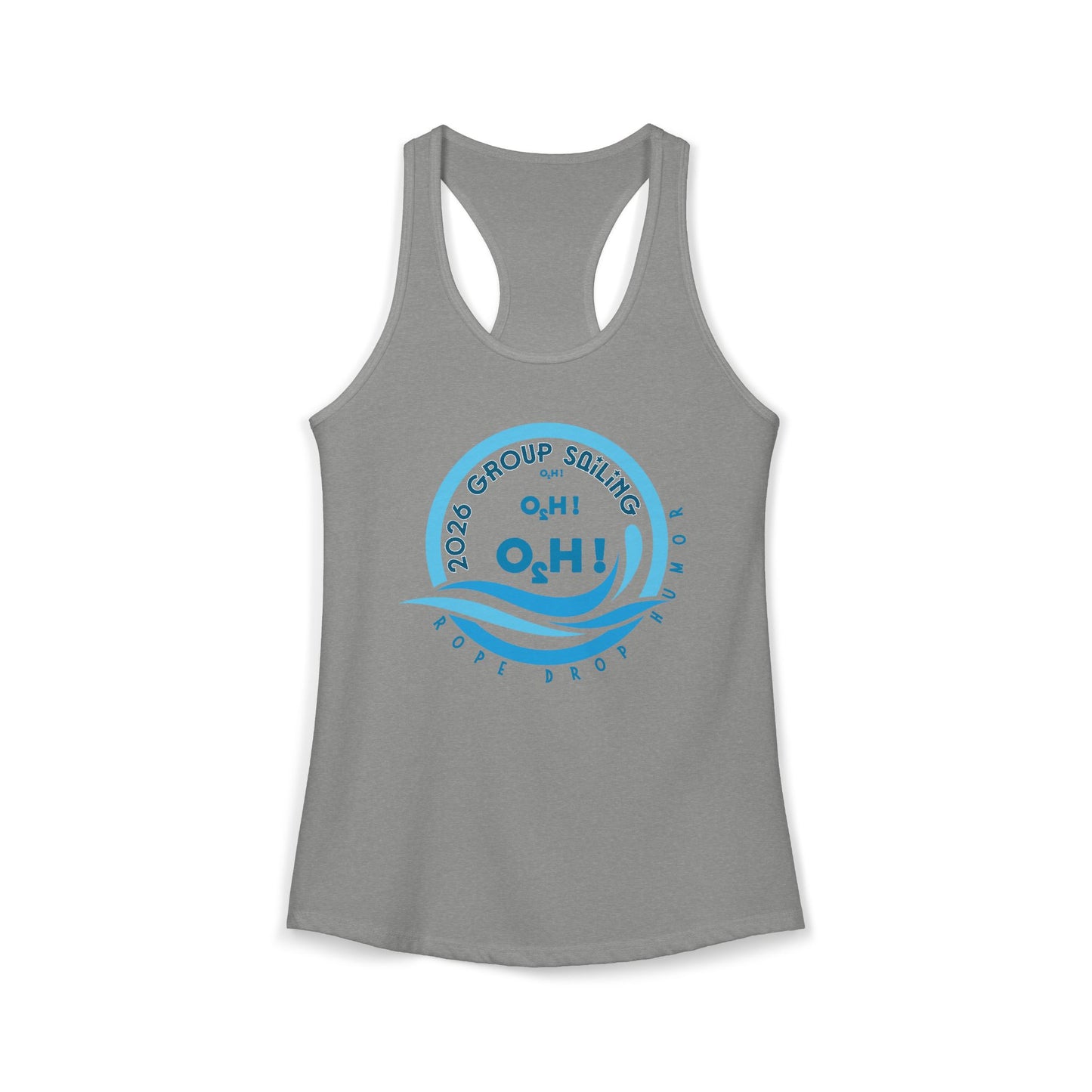 Topside of Water Racerback Tank