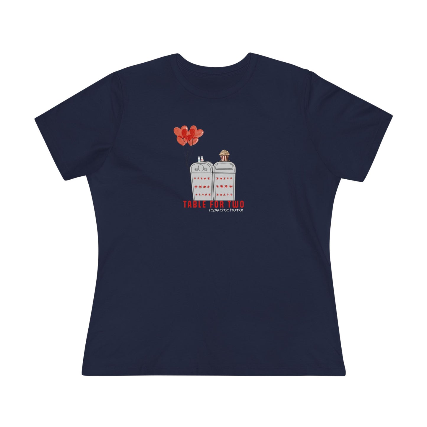 Table For Two Women's Fit T-shirt