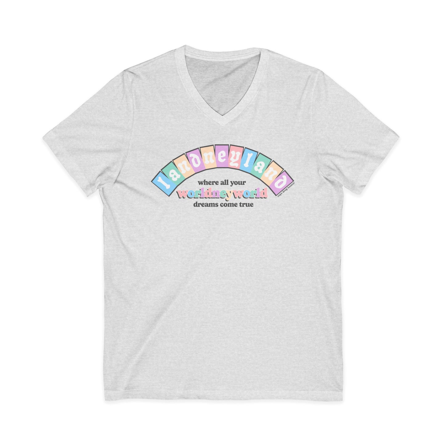 Landneyland Worldneyworld V-Neck