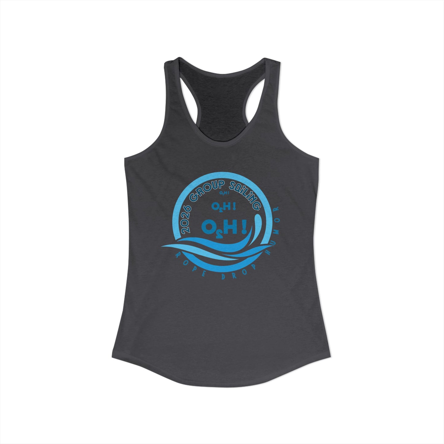 Topside of Water Racerback Tank