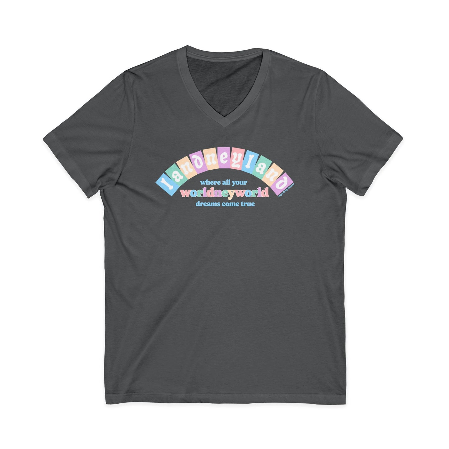 Landneyland Worldneyworld V-Neck