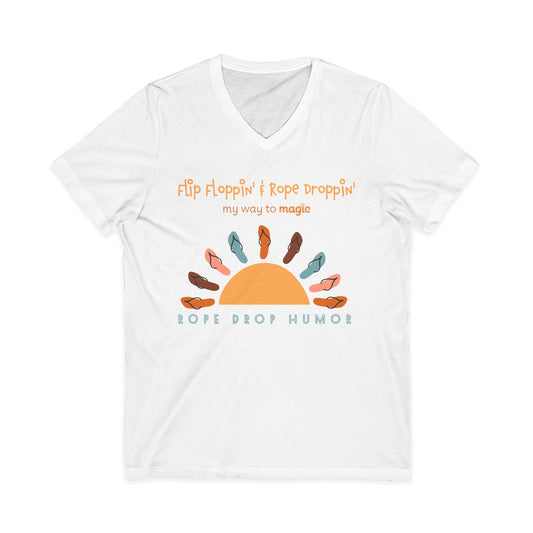Flip Floppin’ Rope Droppin’ V-Neck