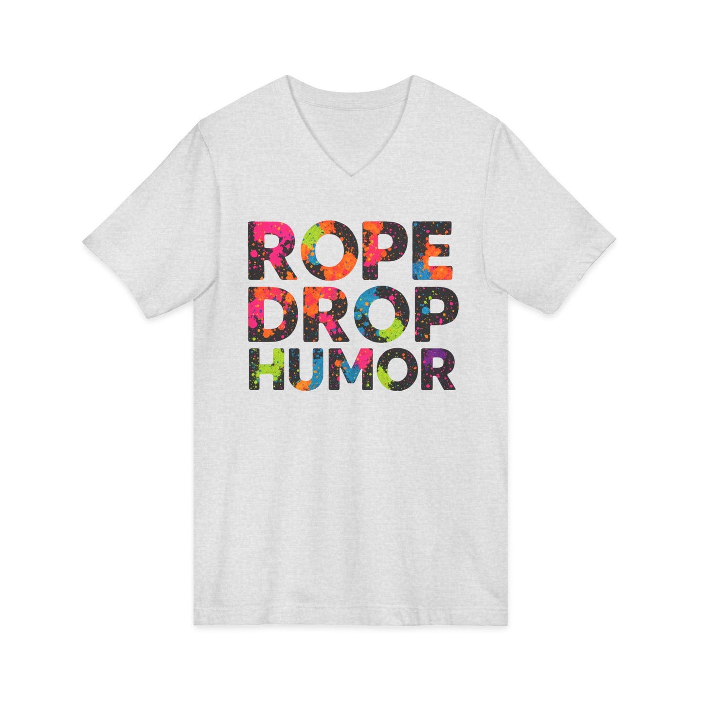 Rope Drop Humor V-Neck